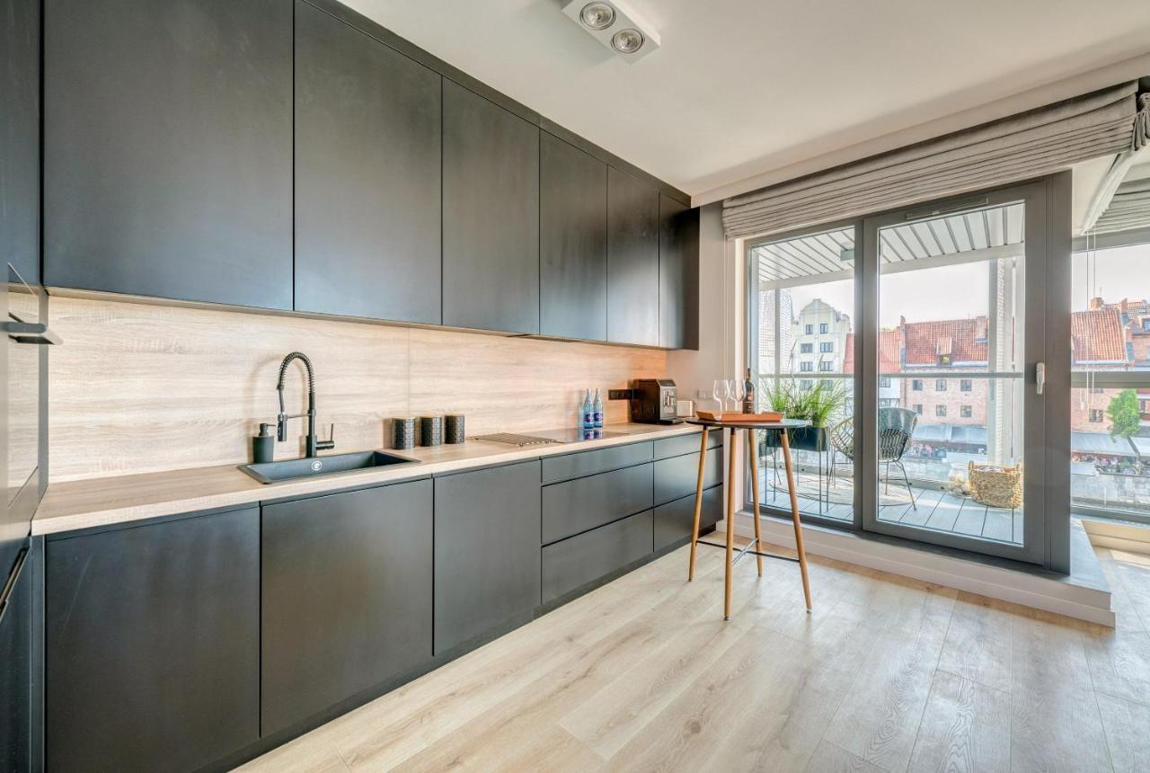 The Black Crane Apartment 格但斯克 外观 照片